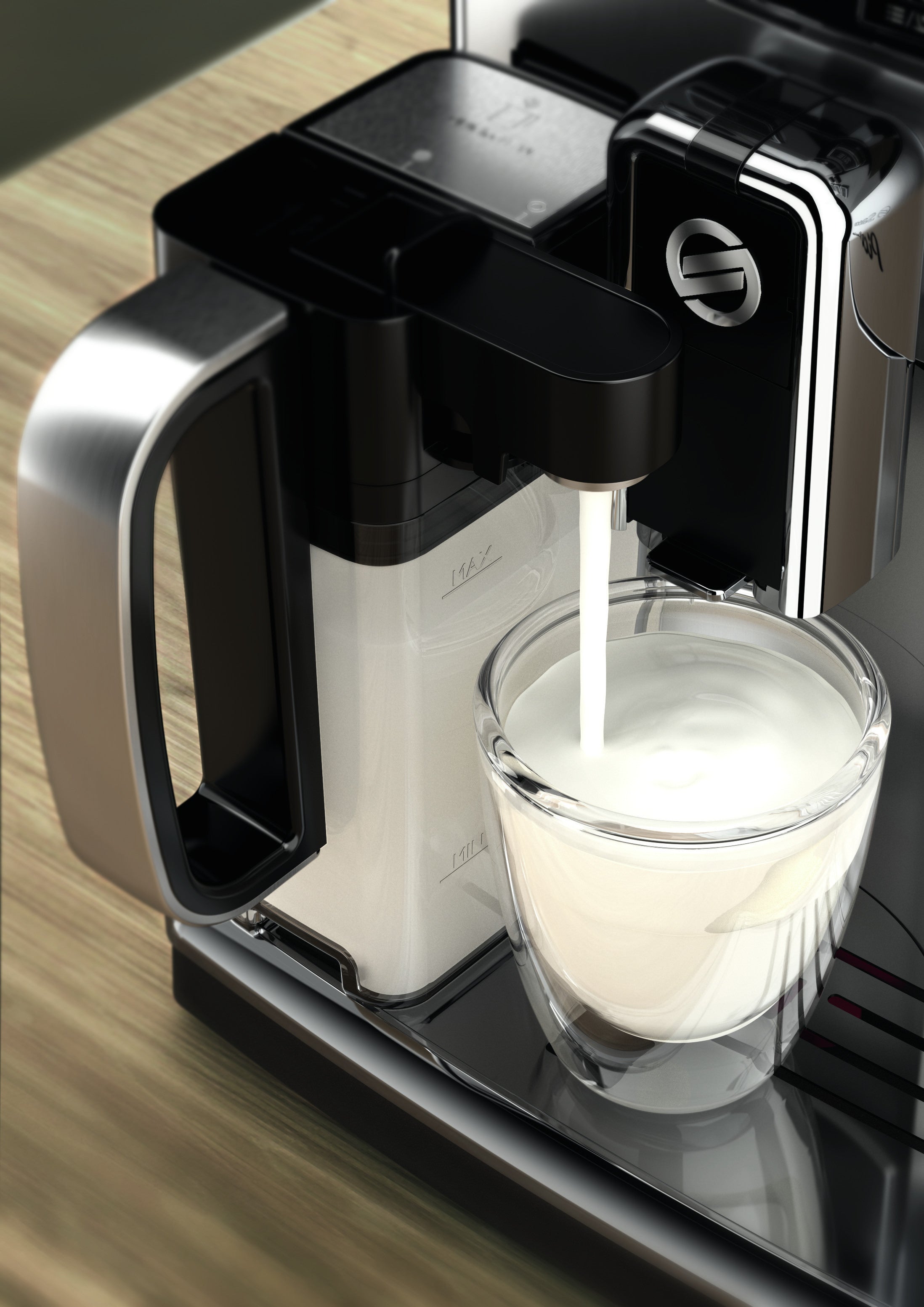 Carafe ofRefurbished Saeco PicoBaristo One Touch Cappuccino HD8927/47