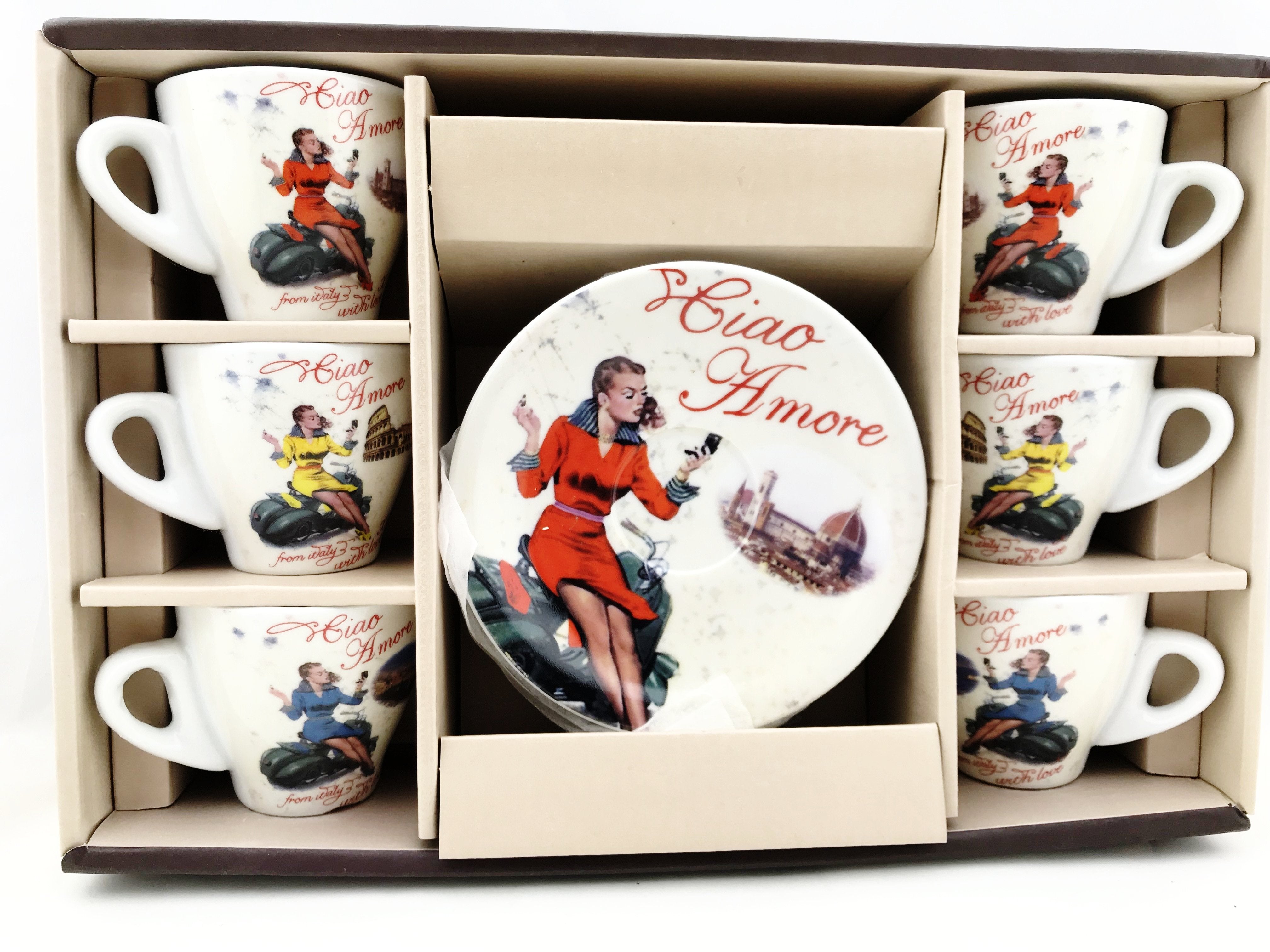 Ciao Amore Espresso Cups