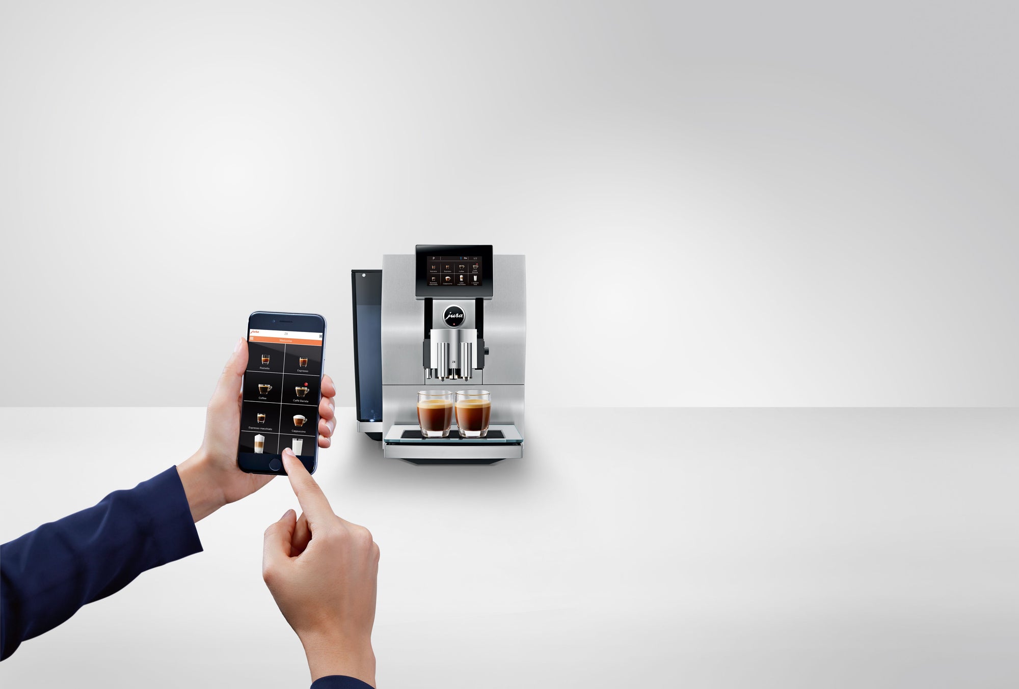 JURA X8 Professional Superautomatic Coffee Espresso Machine Espresso