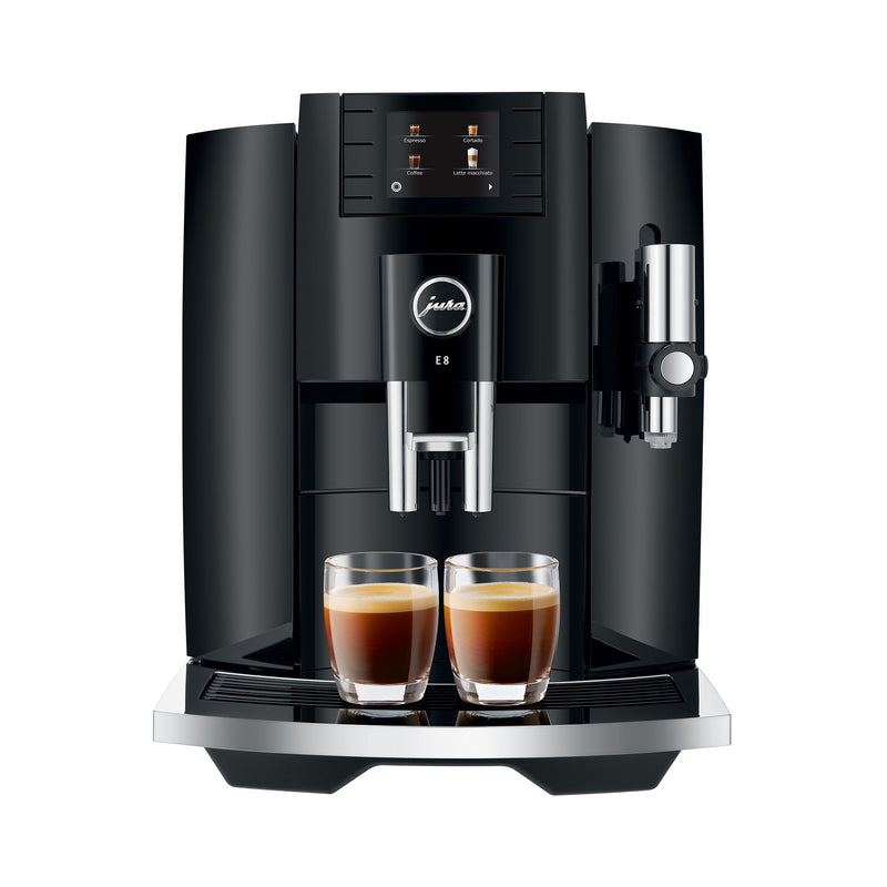 udeladt Fortæl mig Inficere JURA E8 Black Superautomatic Coffee Machine | 15400 2 yrs Warranty - Espresso  Machine Experts