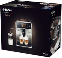 Box of Refurbished Saeco Xelsis Superautomatic Espresso Machine SM7684/04 ⎮Stainless Steel