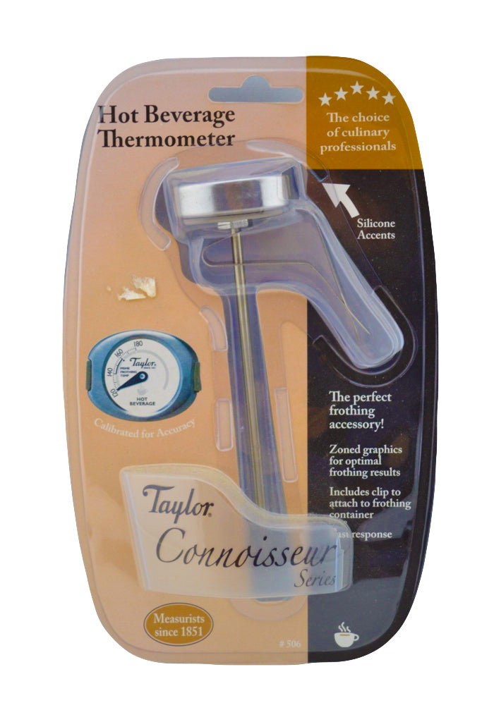 Thermometer with Clip for Espresso Machines