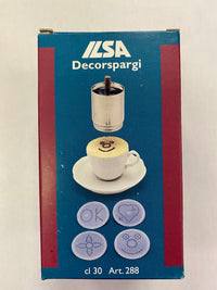 Ilsa Cappuccino Duster ideal for decorating Cappuccino or Desserts Stainless Steel
