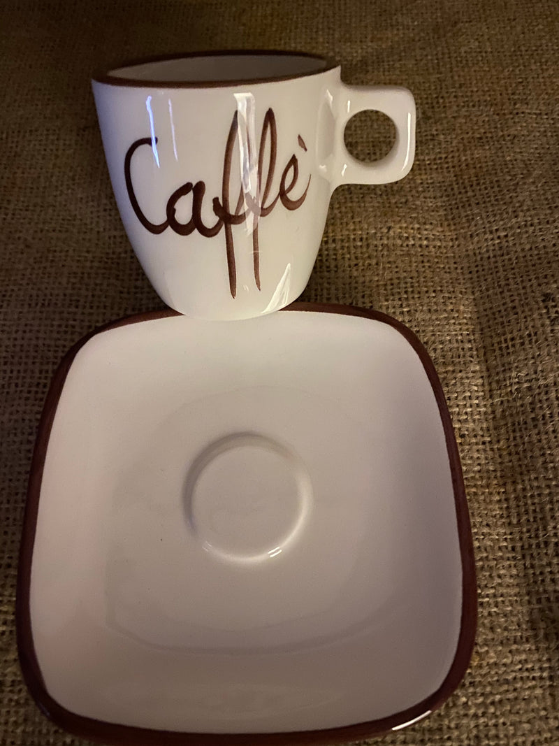 Coffee Studio Espresso Cup & Saucer (Set of 4)
