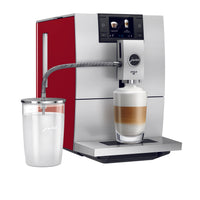 JURA ENA 8 Sunset Red Superautomatic Espresso Machine  | 2 yrs Warranty